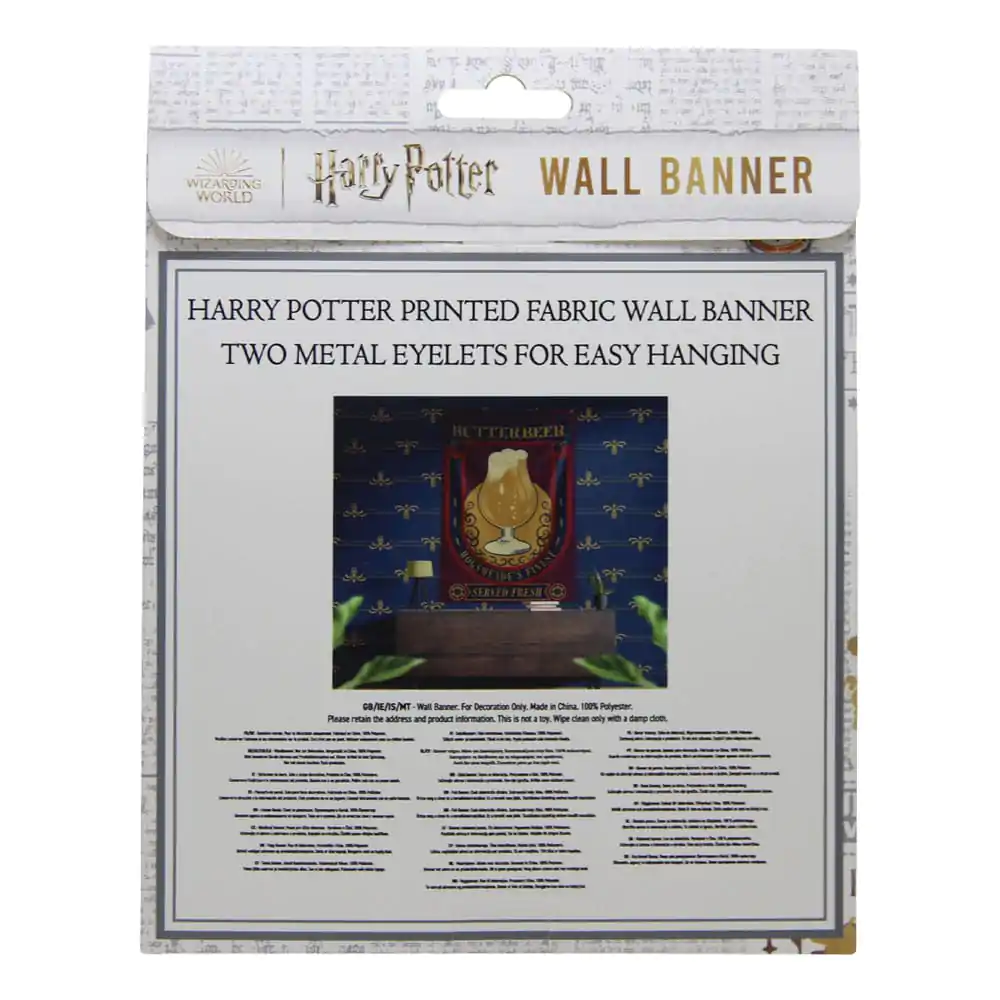 Harry Potter Wall Banner Butterbeer 125 x 85 cm fotografii produktu