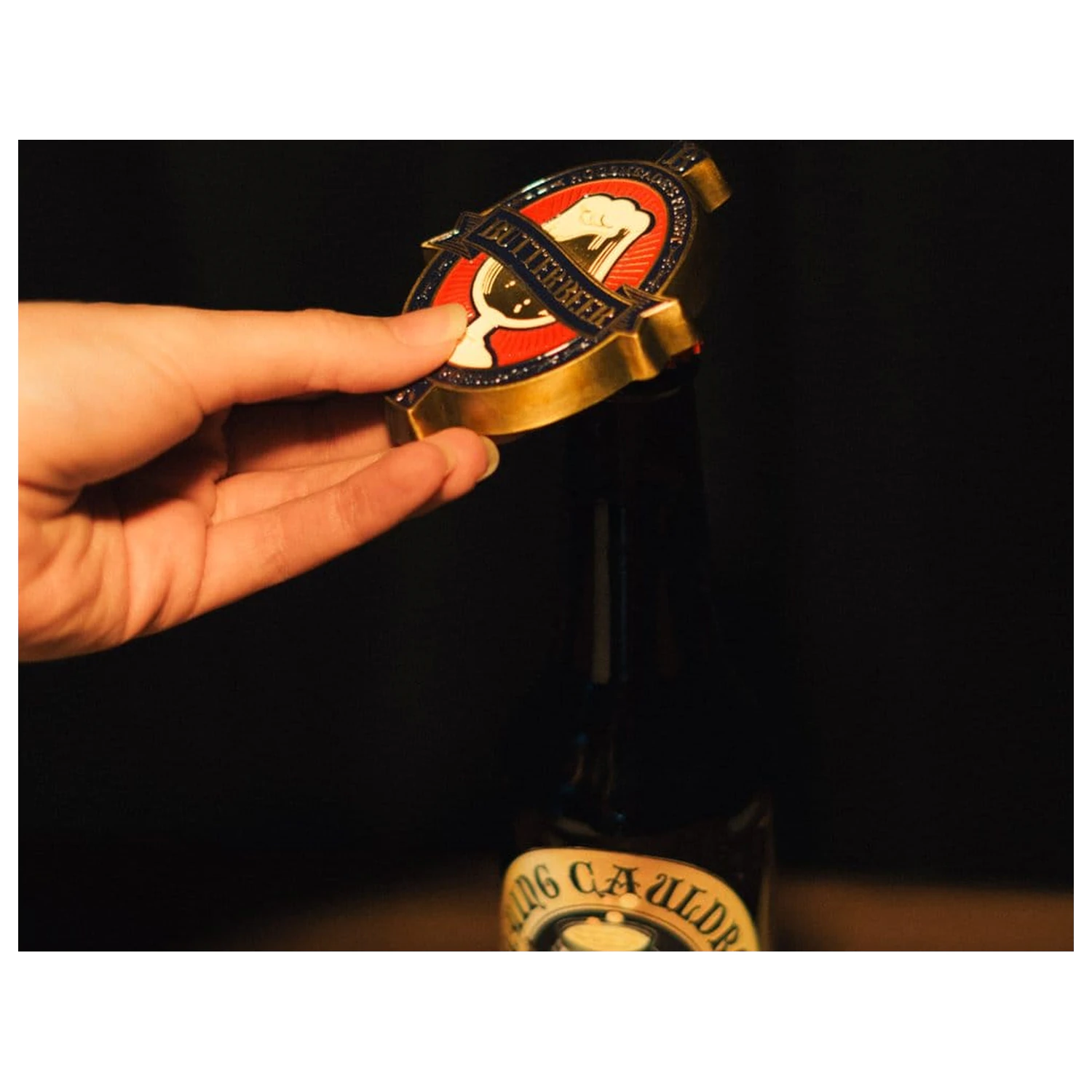Harry Potter Butterbeer Magnet s otvírákem na lahve fotografii produktu