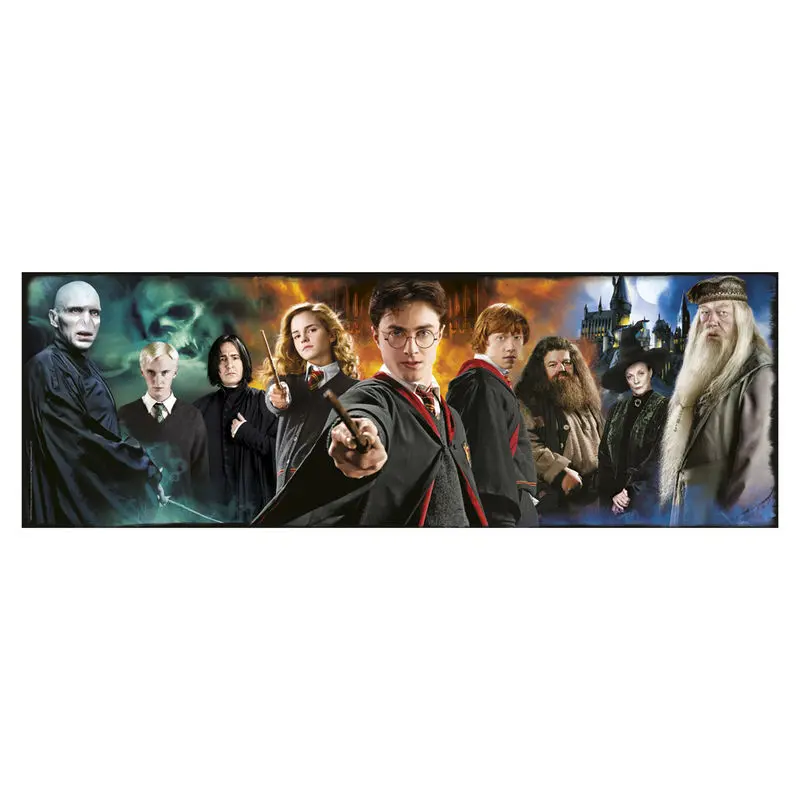 Harry Potter Panorama Puzzle Postavy fotografii produktu