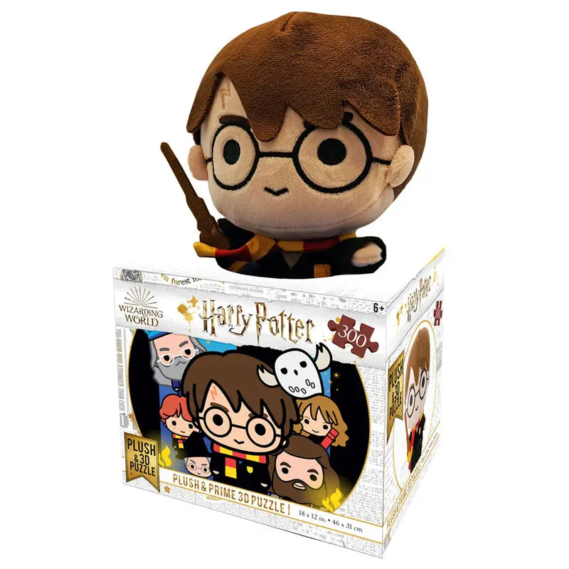 Harry Potter Chibi set Prime 3D puzzle + plyšová hračka Harry 20 cm fotografii produktu