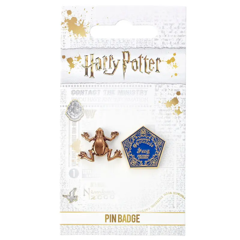 Harry Potter Pin Badges 2-Pack Žabka z čokolády fotografii produktu