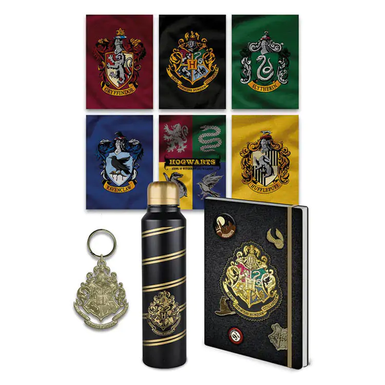 Harry Potter Prémiová Dárková Sada Barevný Erb fotografii produktu