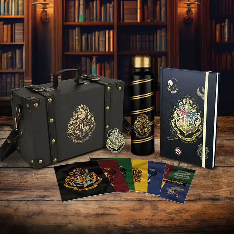Harry Potter Prémiová Dárková Sada Barevný Erb fotografii produktu