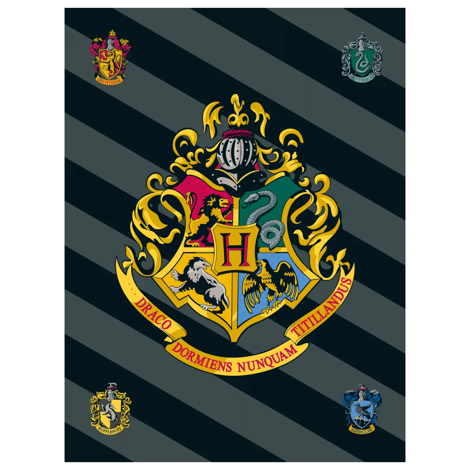 Harry Potter Crest fleecová deka 100x150cm fotografii produktu