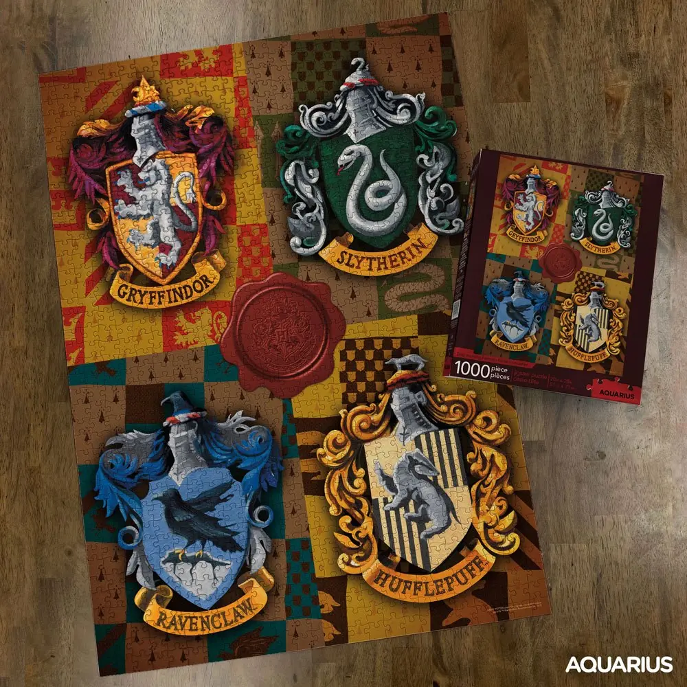 Harry Potter Puzzle s erby (1000 dílků) fotografii produktu