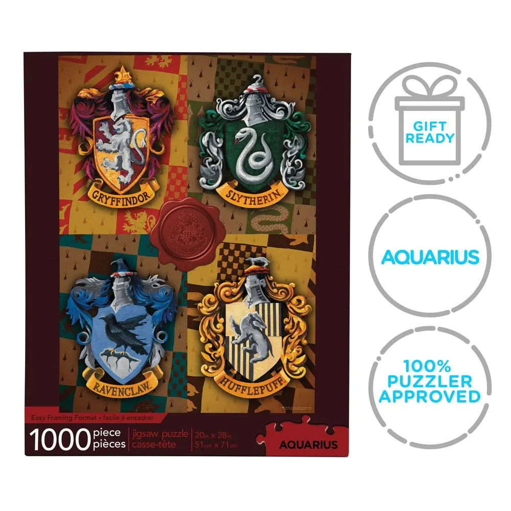 Harry Potter Puzzle s erby (1000 dílků) fotografii produktu