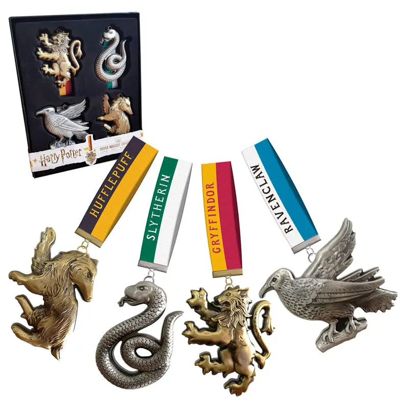 Harry Potter sada 4 ornamentů fotografii produktu