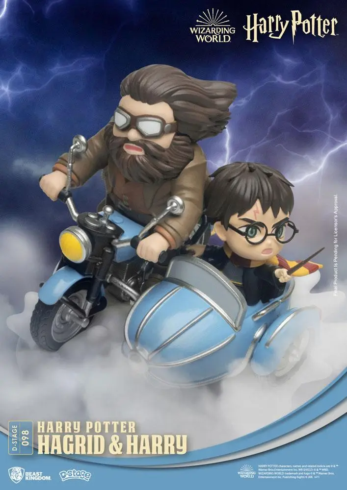 Harry Potter D-Stage PVC Diorama Hagrid & Harry Nová verze 15 cm fotografii produktu