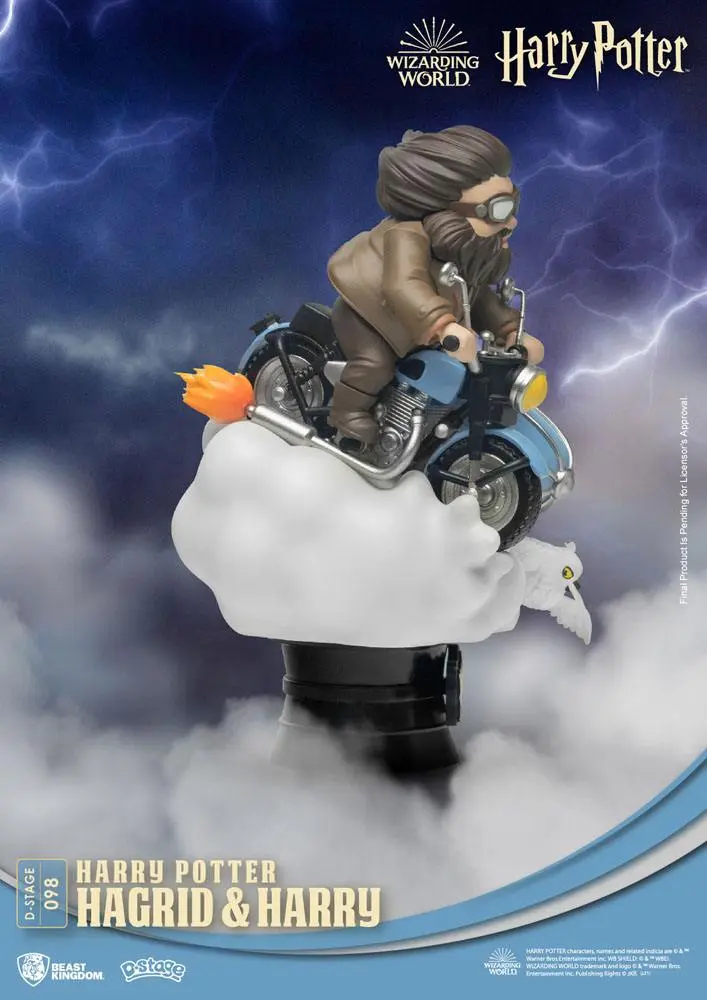 Harry Potter D-Stage PVC Diorama Hagrid & Harry Nová verze 15 cm fotografii produktu