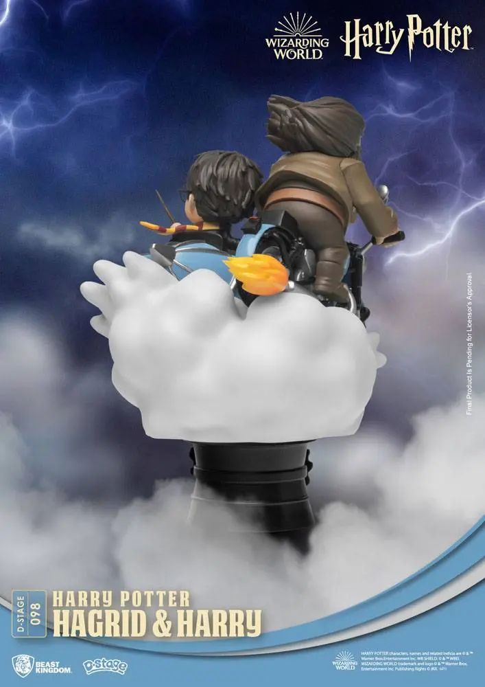 Harry Potter D-Stage PVC Diorama Hagrid & Harry Nová verze 15 cm fotografii produktu