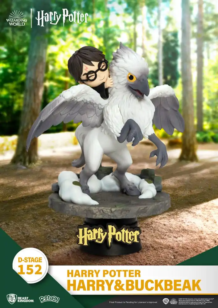 Harry Potter D-Stage PVC Diorama Harry & Buckbeak 16 cm fotografii produktu