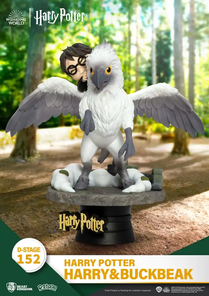 Harry Potter D-Stage PVC Diorama Harry & Buckbeak 16 cm fotografii produktu