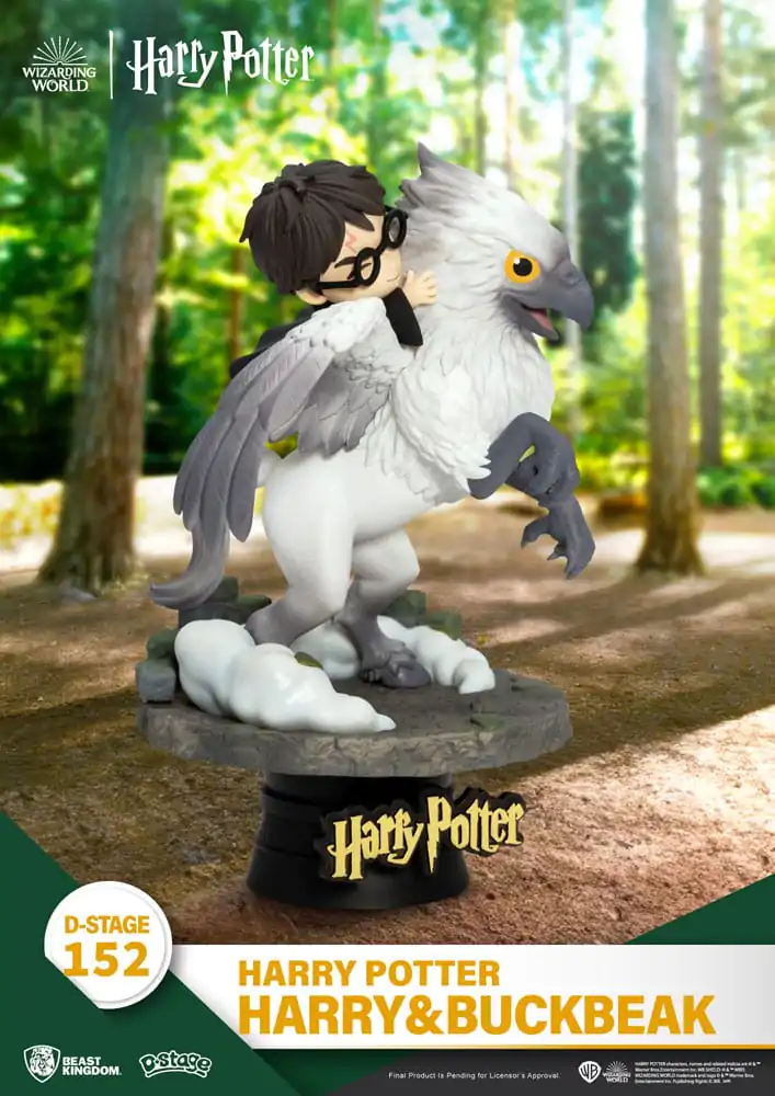 Harry Potter D-Stage PVC Diorama Harry & Buckbeak 16 cm fotografii produktu