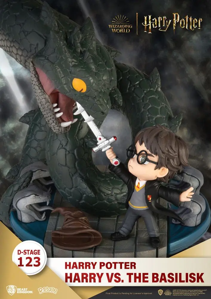 Harry Potter D-Stage PVC Dioráma Harry vs. the Basilisk 16 cm fotografii produktu