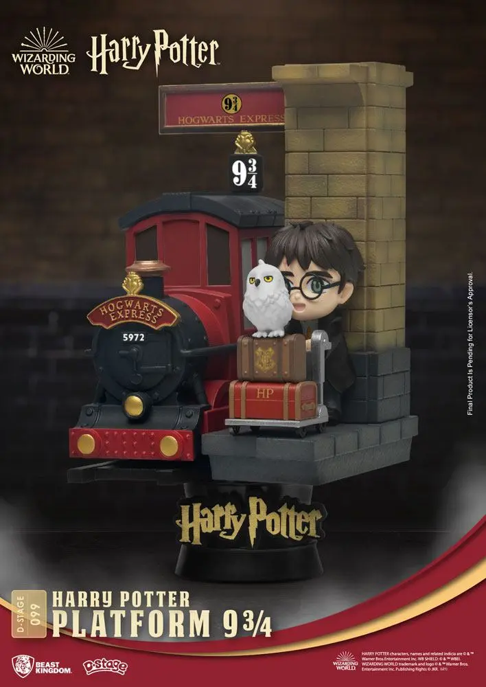 Harry Potter D-Stage PVC Diorama Platform 9 3/4 Nová verze 15 cm fotografii produktu