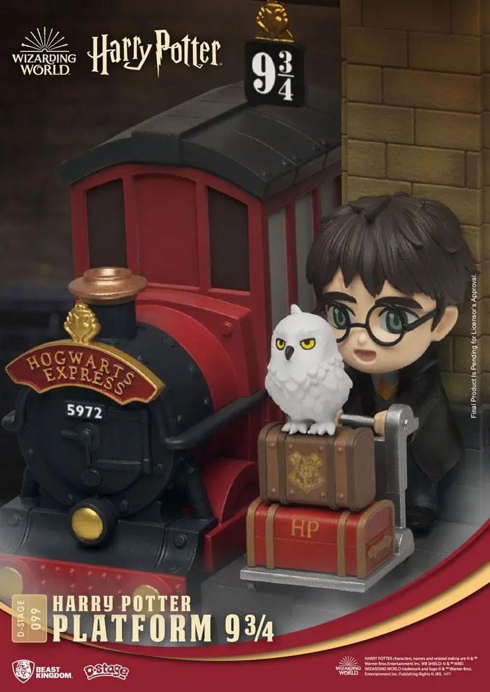 Harry Potter D-Stage PVC Diorama Platform 9 3/4 Nová verze 15 cm fotografii produktu