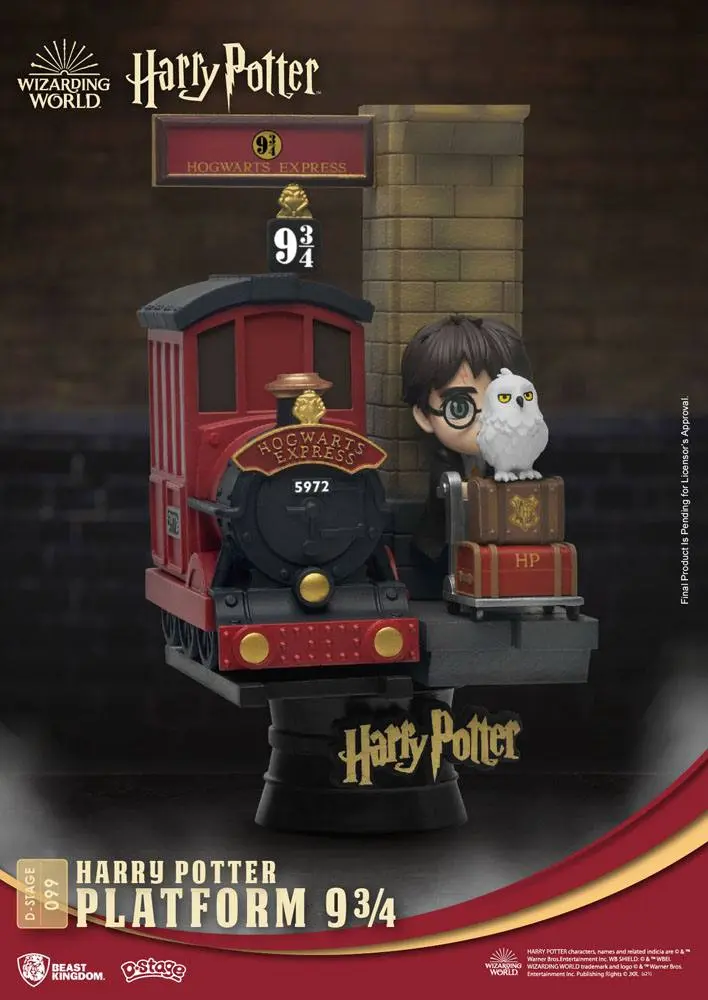Harry Potter D-Stage PVC Diorama Platform 9 3/4 Nová verze 15 cm fotografii produktu
