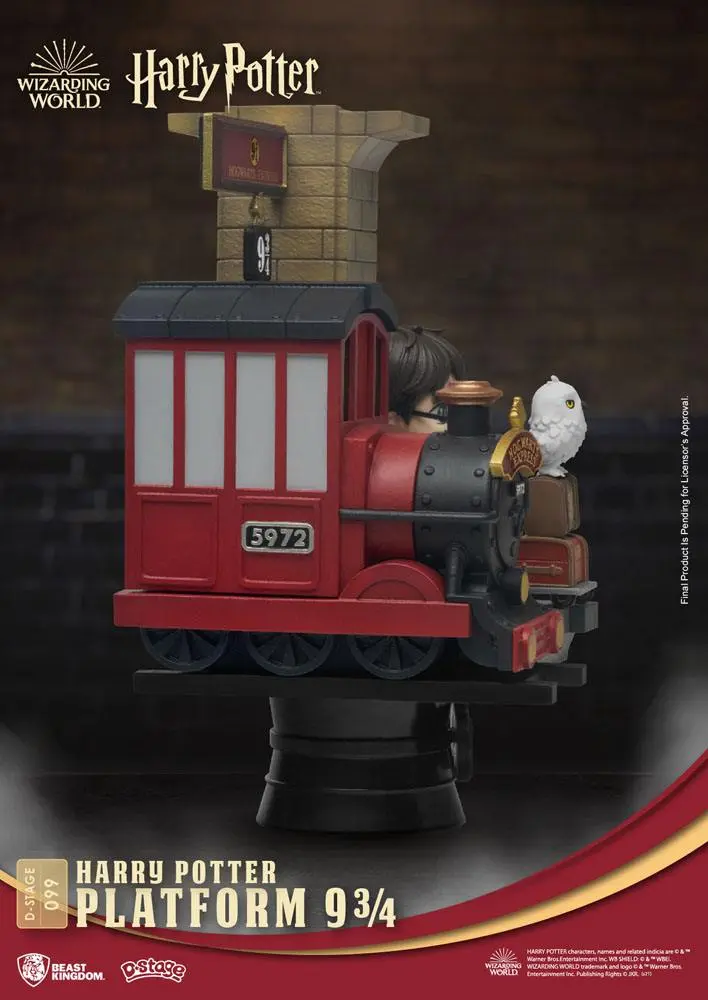 Harry Potter D-Stage PVC Diorama Platform 9 3/4 Nová verze 15 cm fotografii produktu