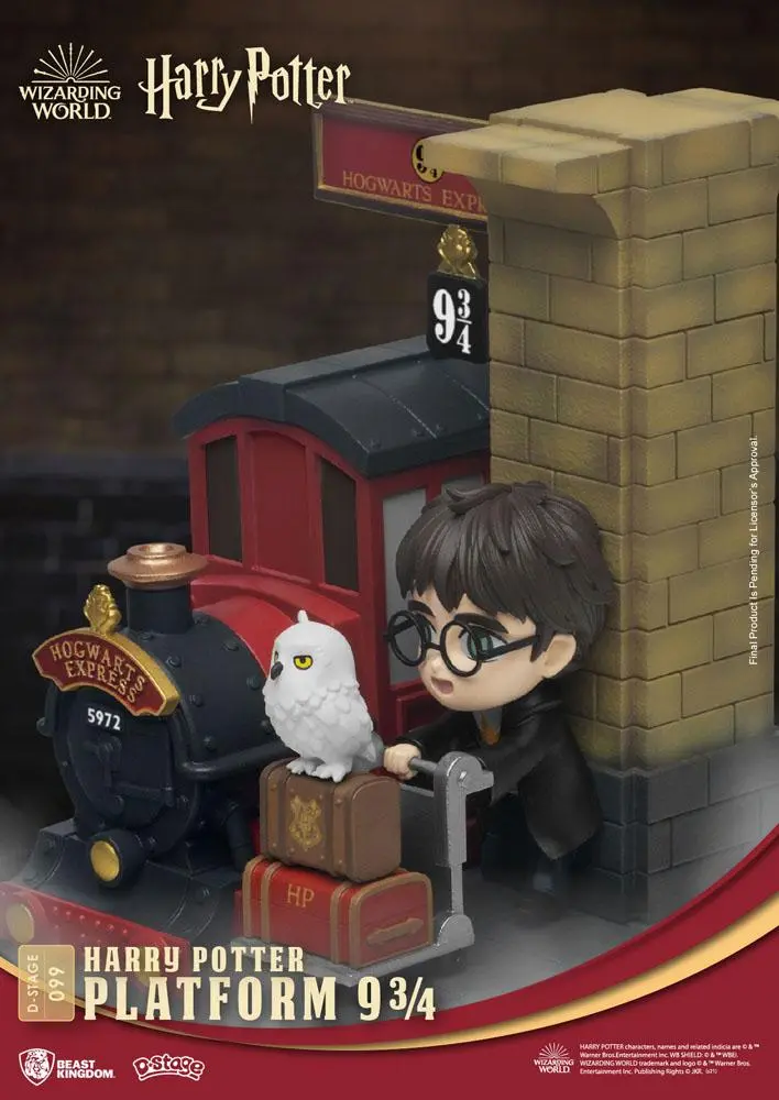 Harry Potter D-Stage PVC Diorama Platform 9 3/4 Nová verze 15 cm fotografii produktu