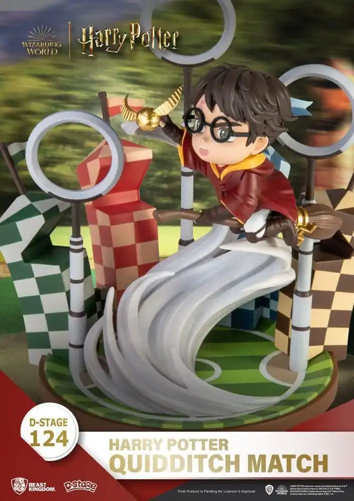 Harry Potter D-Stage PVC Diorama famfrpálový zápas 15 cm fotografii produktu