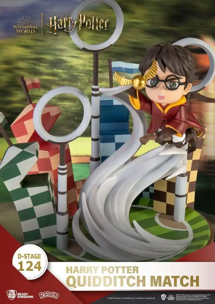 Harry Potter D-Stage PVC Diorama famfrpálový zápas 15 cm fotografii produktu