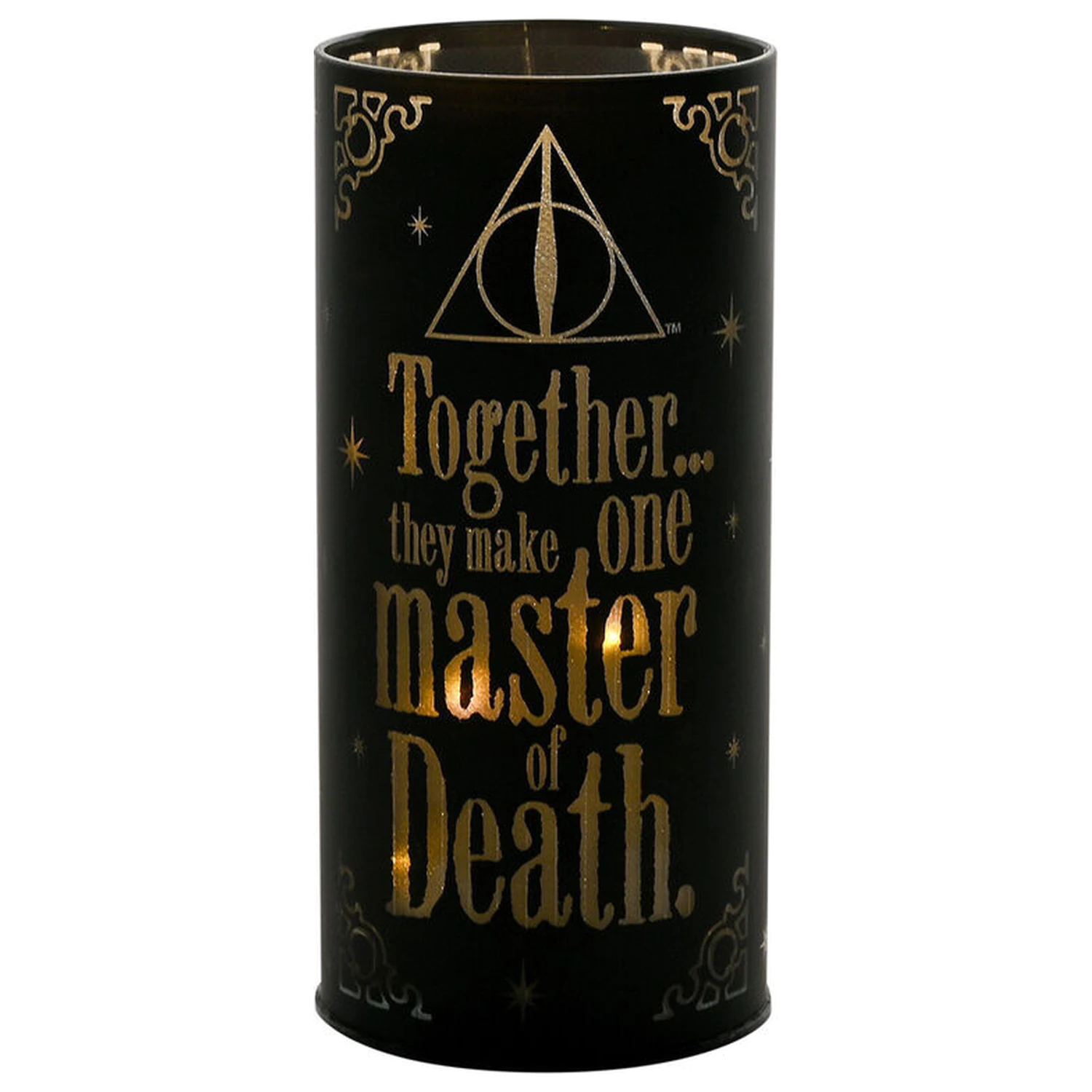 Harry Potter Dark Arts Deathly Hallows svítící tuba fotografii produktu