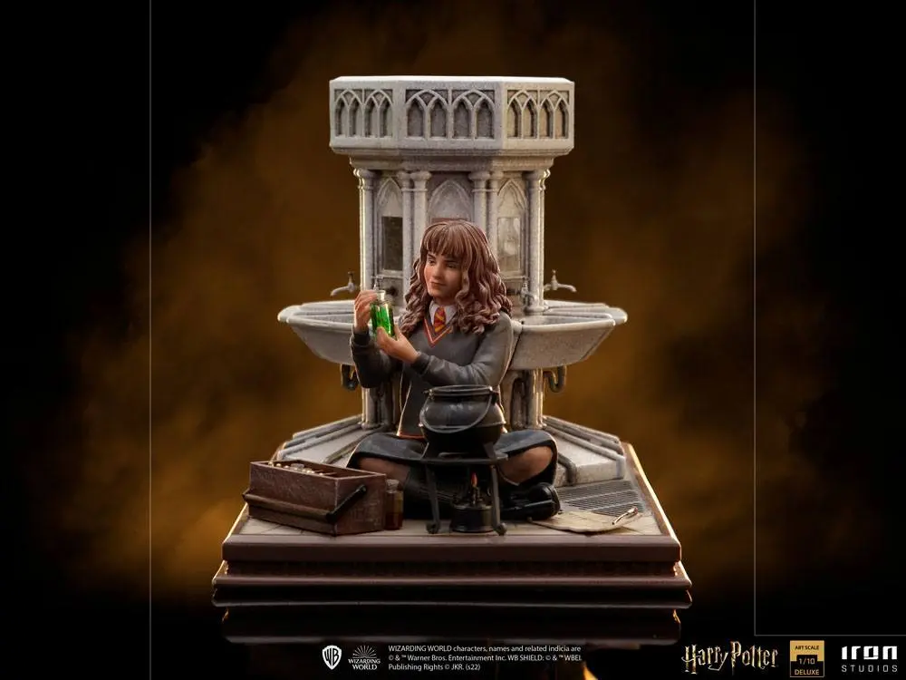 Harry Potter Deluxe Art Scale Statue 1/10 Hermione Granger Polyjuice 14 cm Socha fotografii produktu