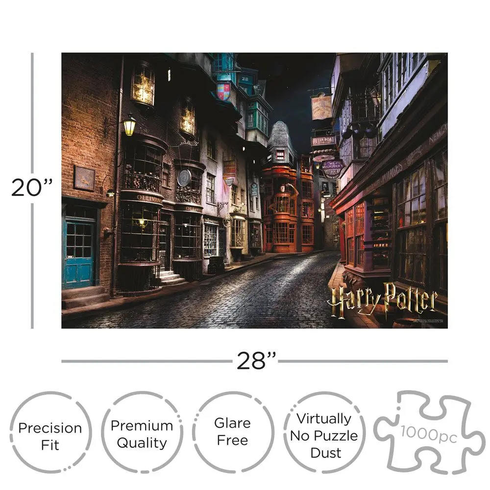 Harry Potter Puzzle Diagon Alley (1000 dílků) fotografii produktu