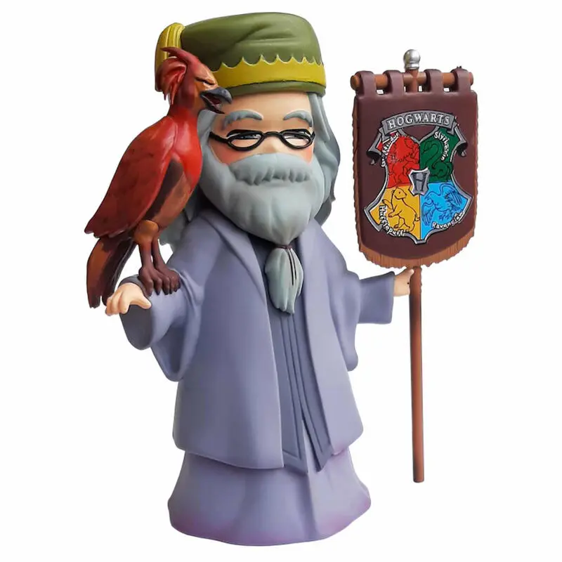 Harry Potter Statue Dumbledore & Fumseck 15 cm Socha fotografii produktu