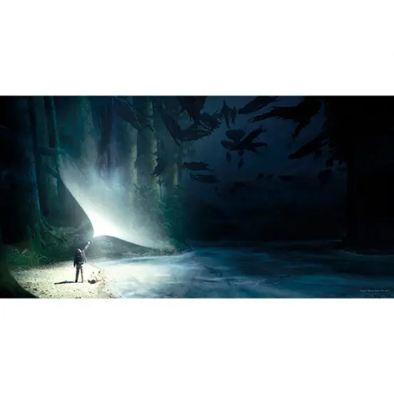 Harry Potter Expecto Patronum skleněný plakát fotografii produktu