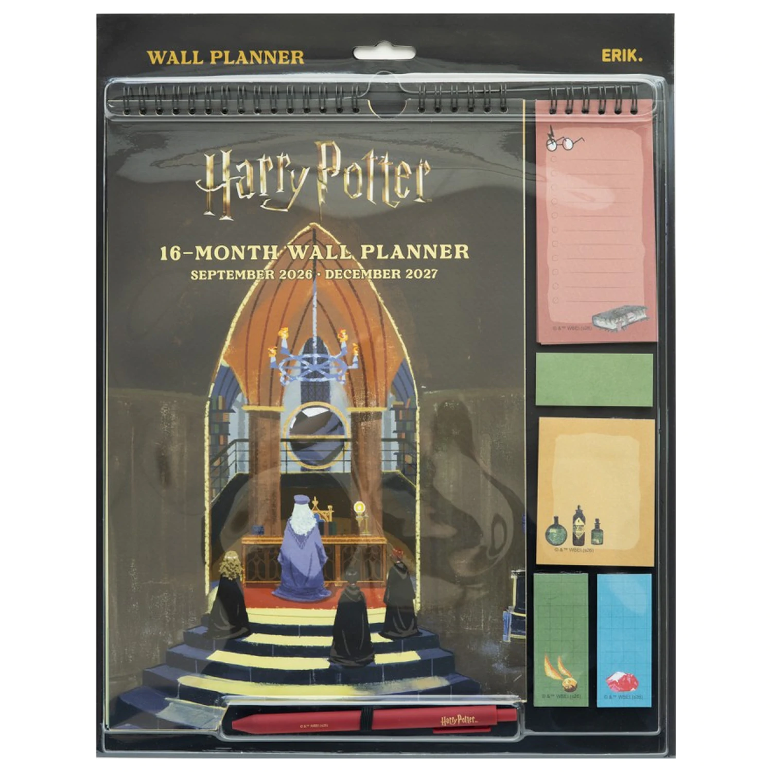 Harry Potter Nástěnný plánovač 2026/27 30 x 34 cm fotografii produktu