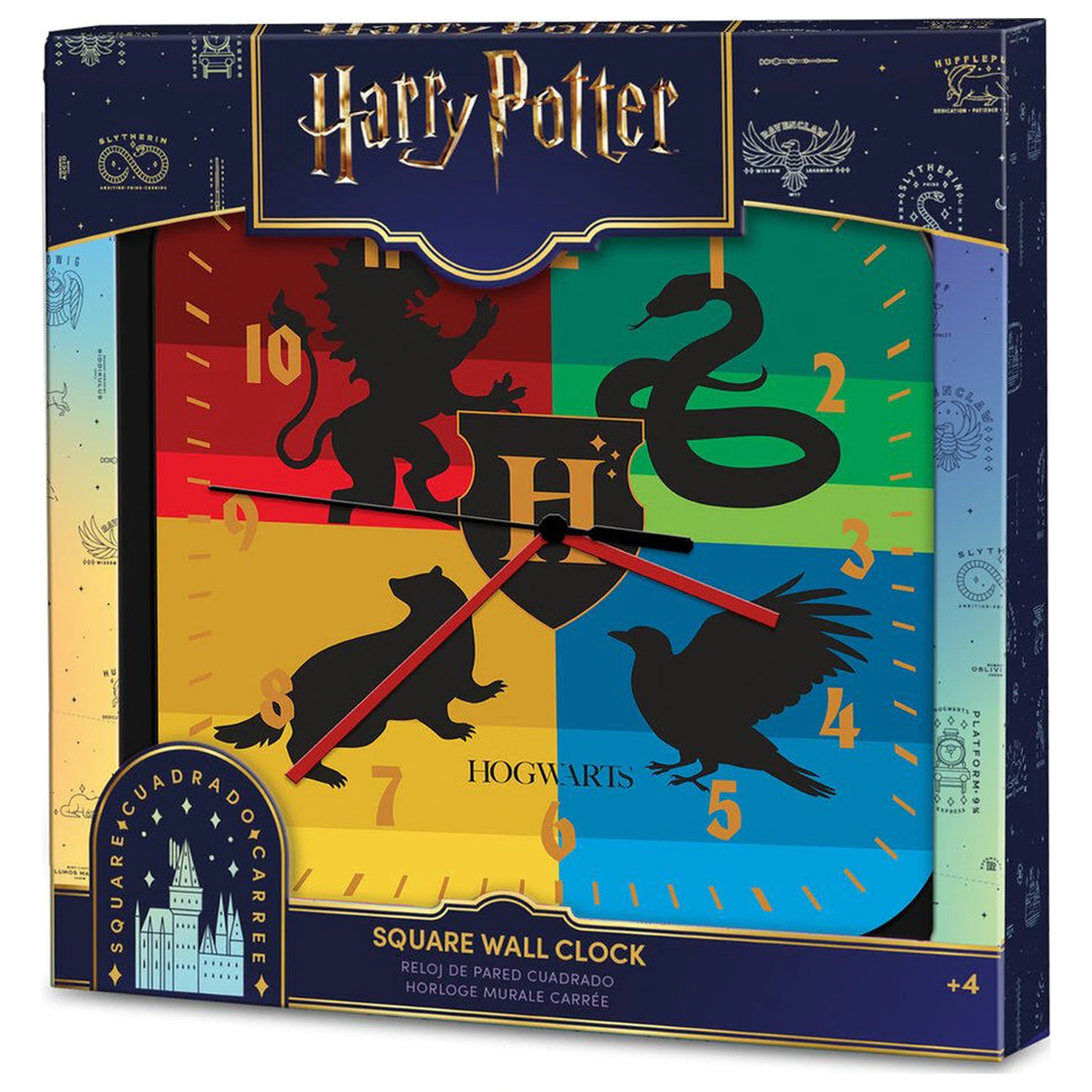 Harry Potter nástěnné hodiny fotografii produktu