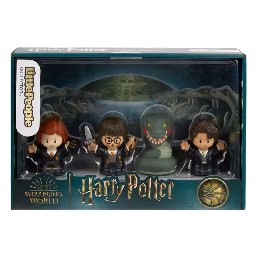 Harry Potter Fisher-Price Little People Collector Mini figurky 4-Pack Chamber of Secrets 6 cm fotografii produktu