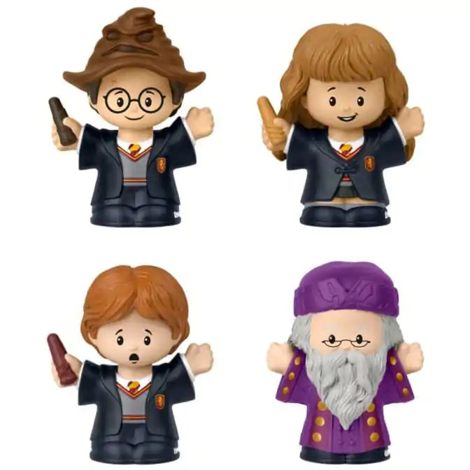 Harry Potter Fisher-Price Little People Collector Mini Figurky 4-Pack Kámen mudrců 6 cm fotografii produktu