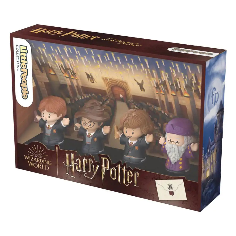 Harry Potter Fisher-Price Little People Collector Mini Figurky 4-Pack Kámen mudrců 6 cm fotografii produktu