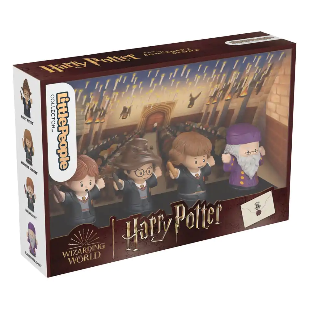 Harry Potter Fisher-Price Little People Collector Mini Figurky 4-Pack Kámen mudrců 6 cm fotografii produktu