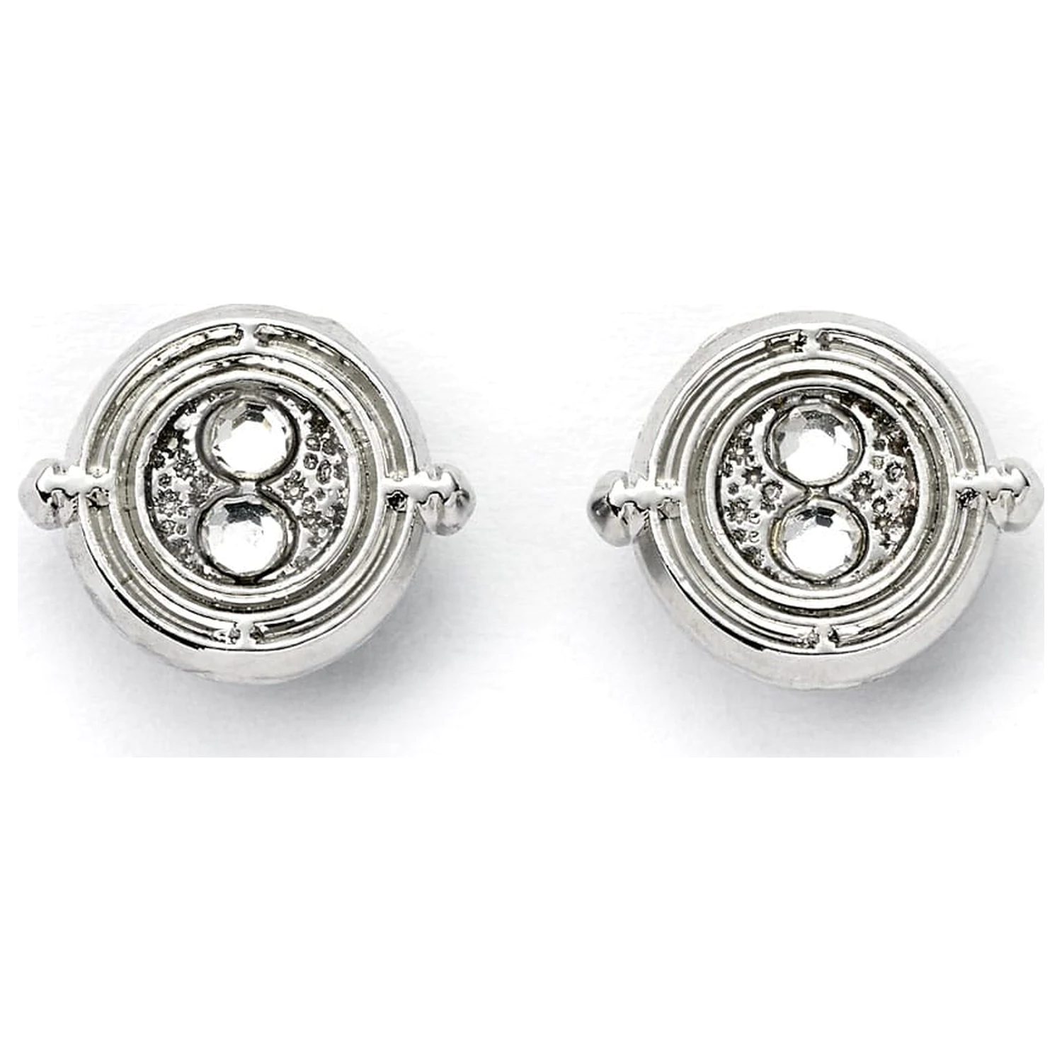 Harry Potter Náušnice Time Turner (stříbrný odstín) fotografii produktu