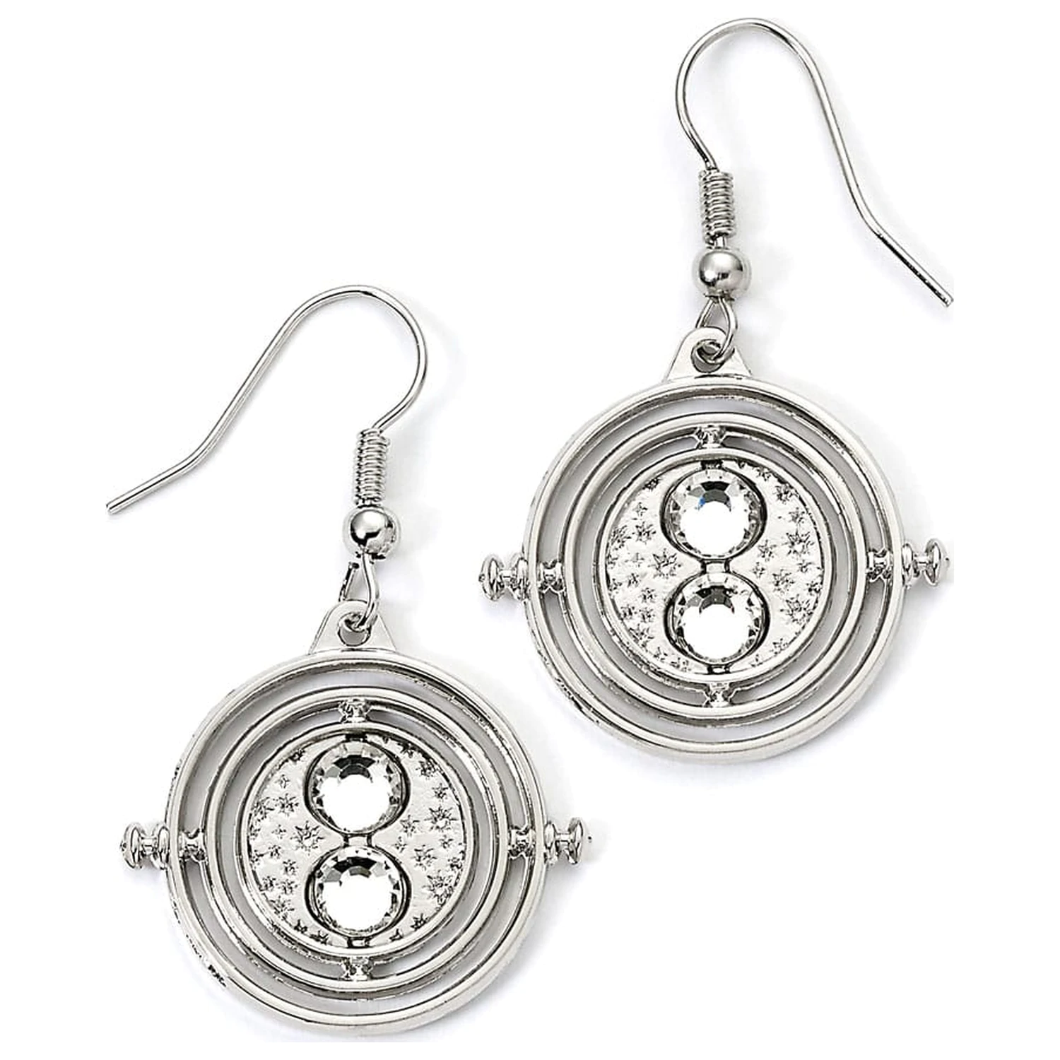 Harry Potter náušnice Time Turner (stříbrný tón) fotografii produktu