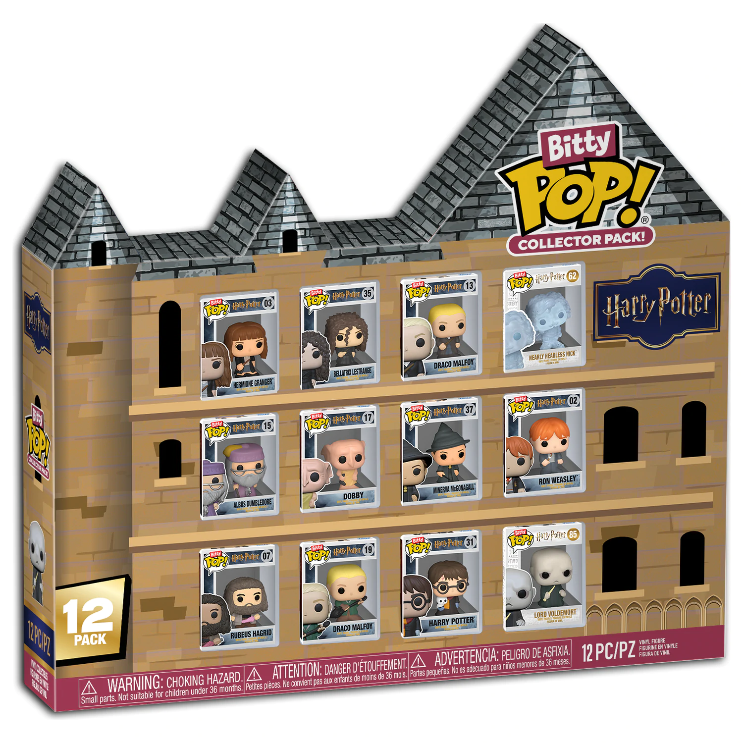 Harry Potter Funko Bitty POP! vinylové figurky Roxfort fotografii produktu