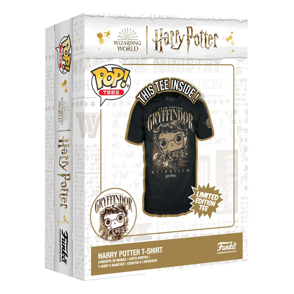 Harry Potter Funko krabicové tričko Quidditch Harry tričko fotografii produktu