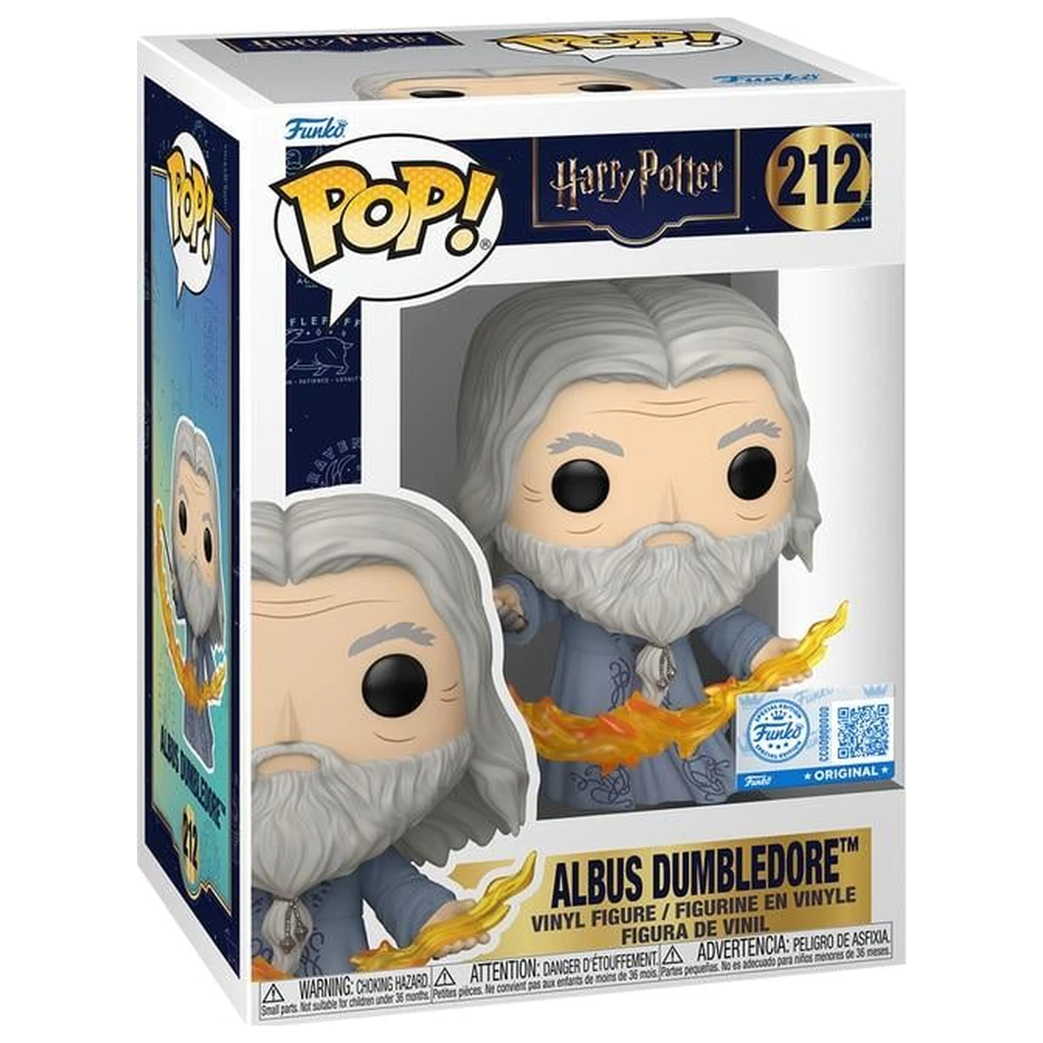 Figurka Harry Potter Funko POP Dumbledore (Flame) fotografii produktu