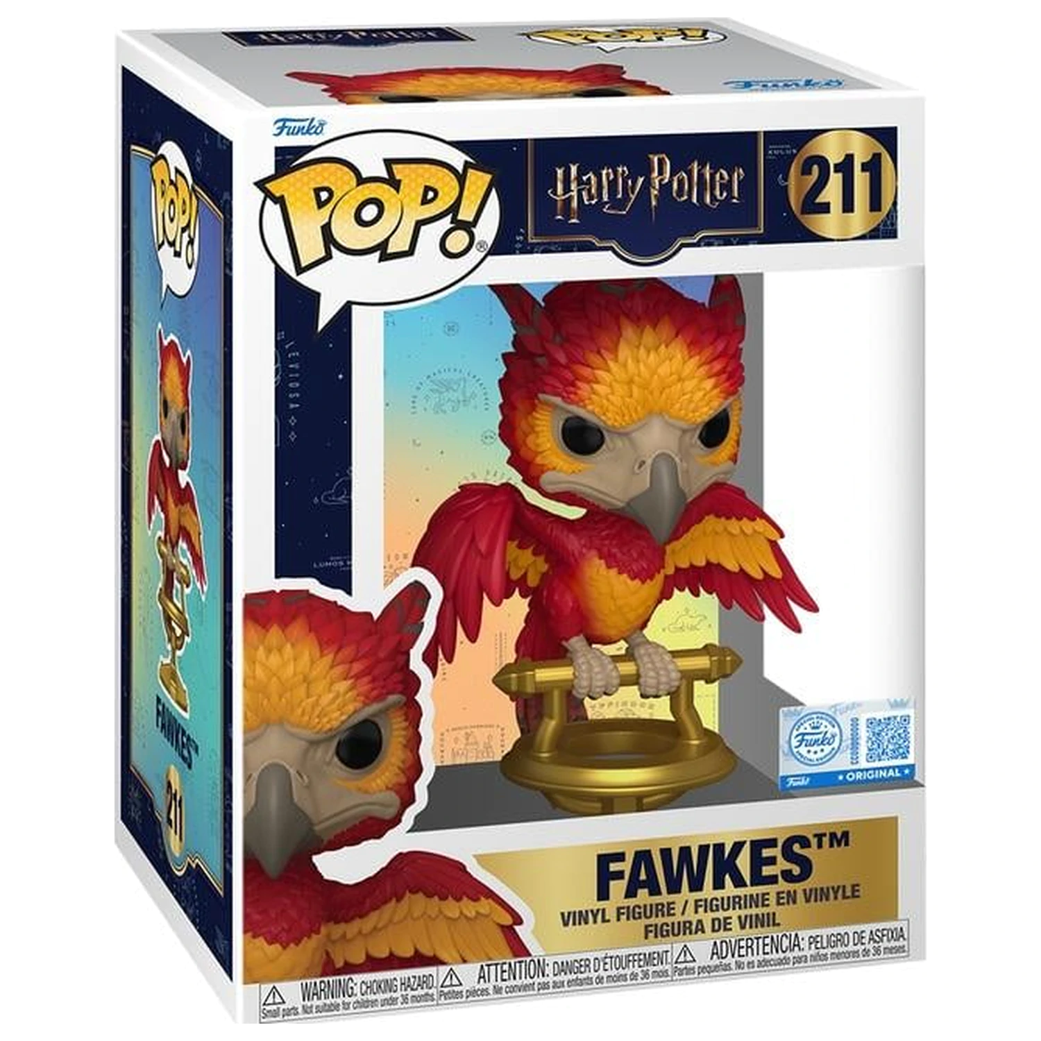 Harry Potter Funko POP figurka Fawkes on Perch fotografii produktu