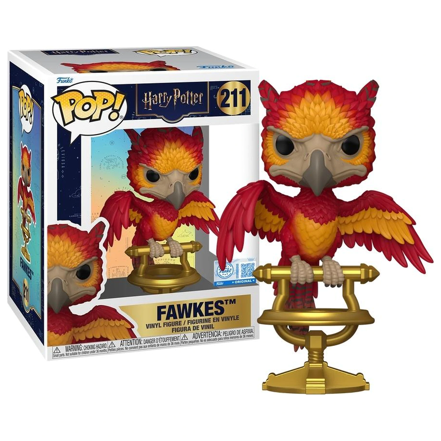 Harry Potter Funko POP figurka Fawkes on Perch fotografii produktu