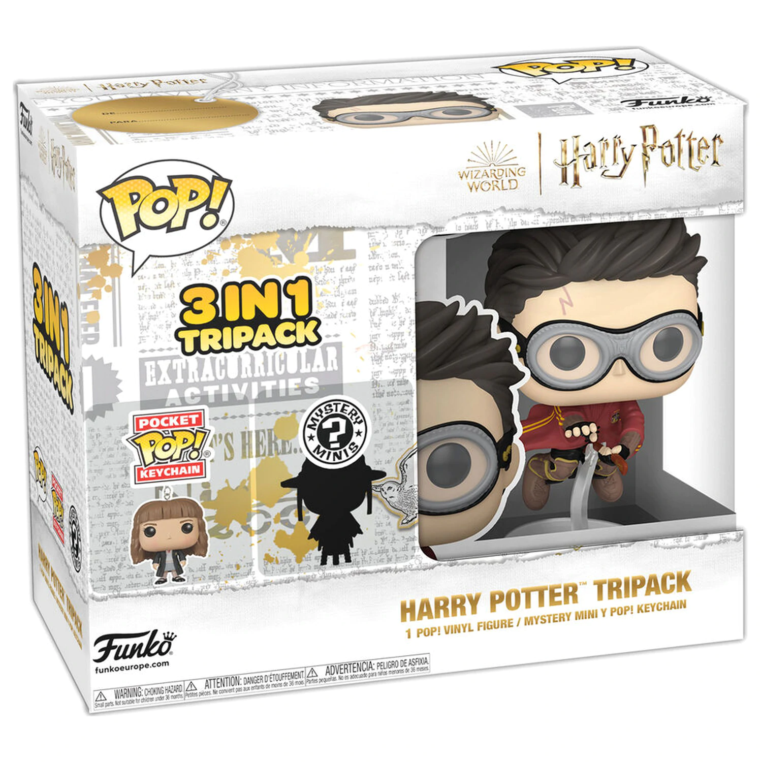 Harry Potter Funko Tripack POP figurka + Mystery Mini + Keychain fotografii produktu