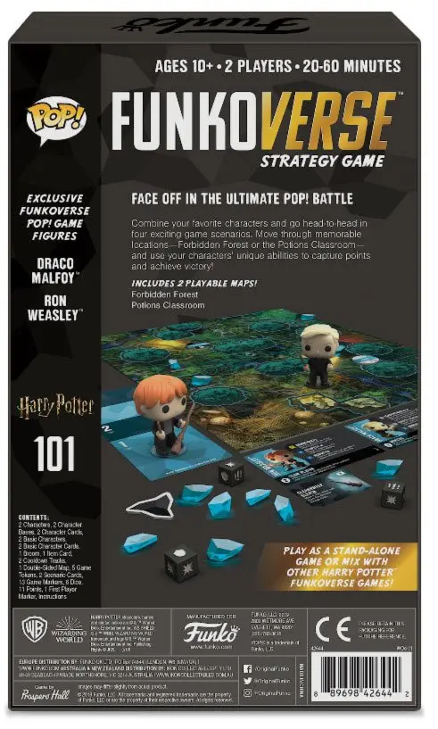 Harry Potter Funkoverse desková hra rozšiřitelná o 2 postavy *Anglická verze* fotografii produktu