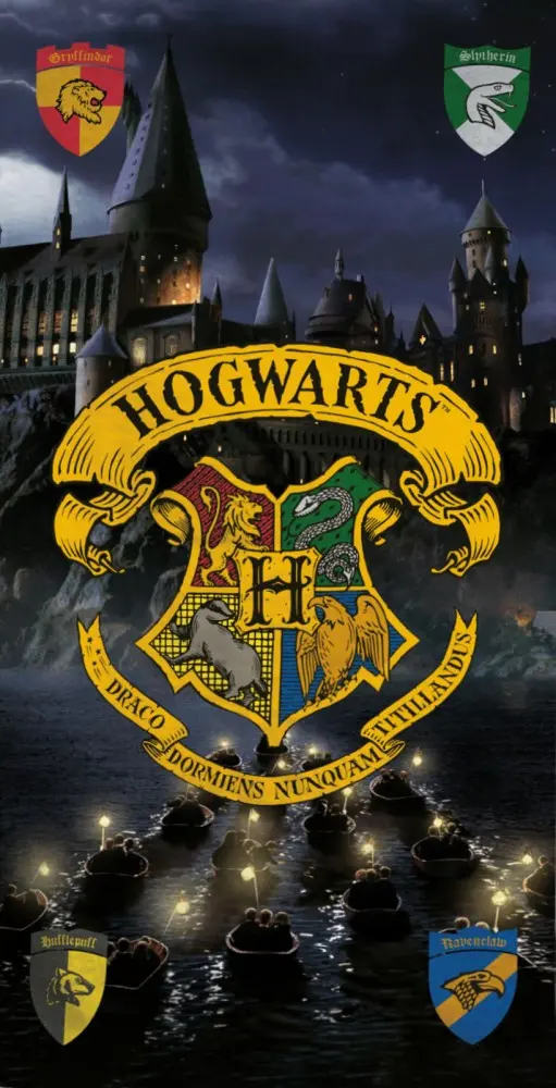 Harry Potter Osuška, Plážová osuška 70x140cm fotografii produktu