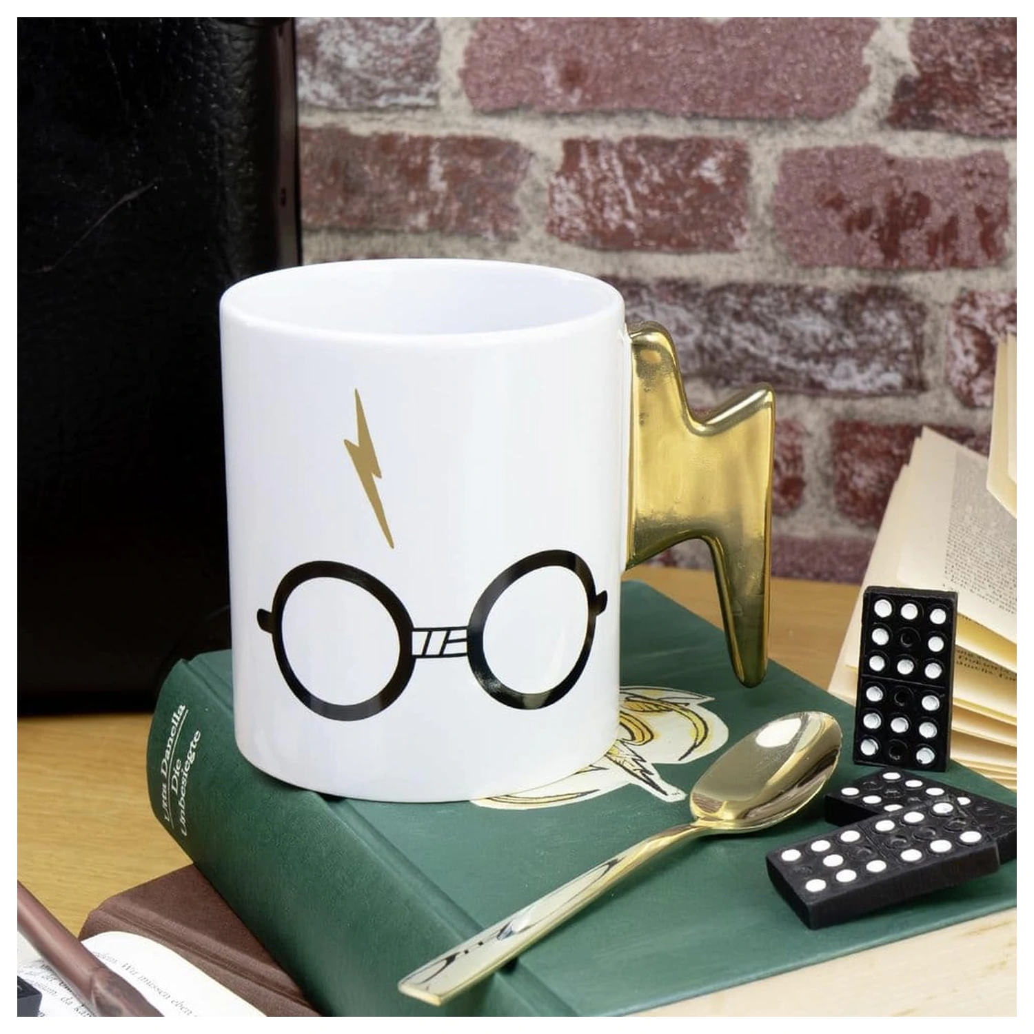 Harry Potter hrnek brýle blesk rukojeť 460 ml fotografii produktu