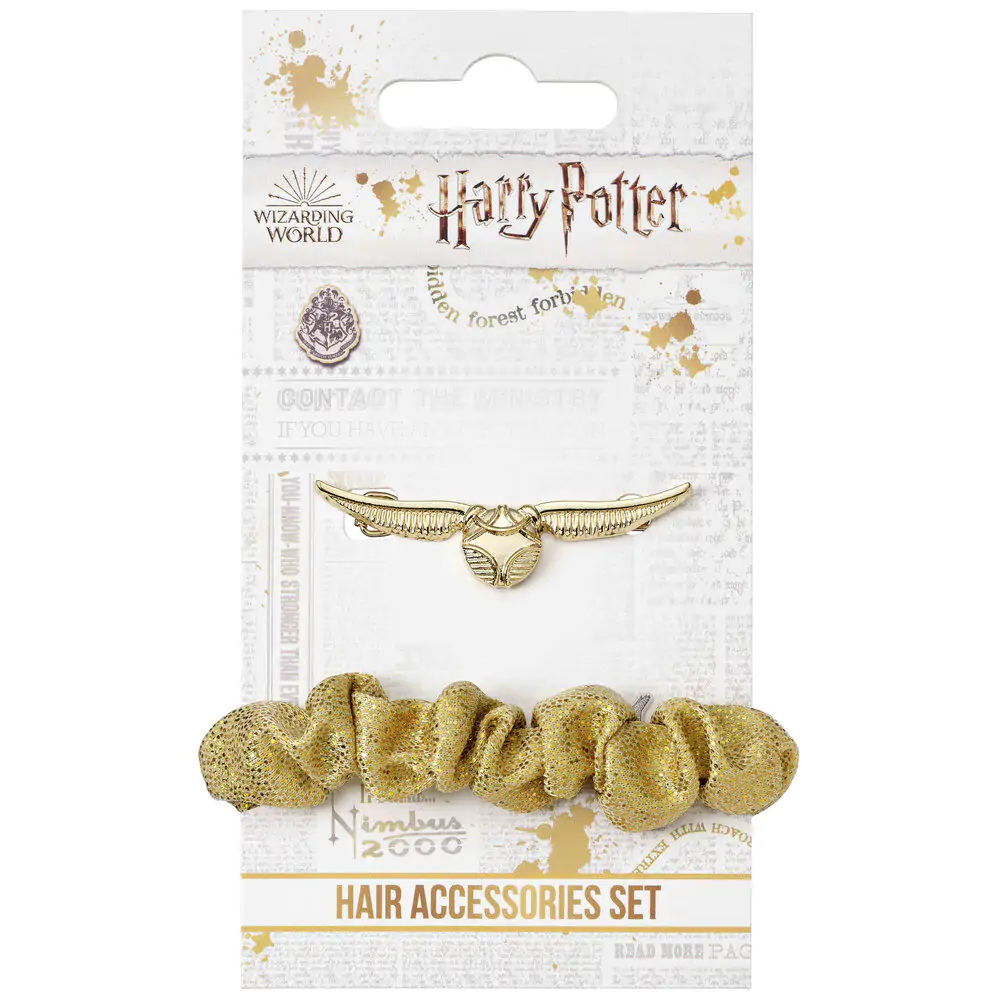 Harry Potter Golden Snitch sada vlasových doplňků fotografii produktu