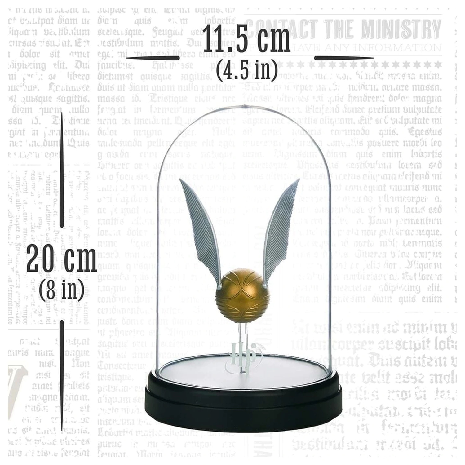 Harry Potter Golden Snitch Světlo fotografii produktu