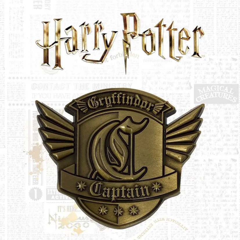 Harry Potter Medailon Gryffindor Captain Limited Edition fotografii produktu